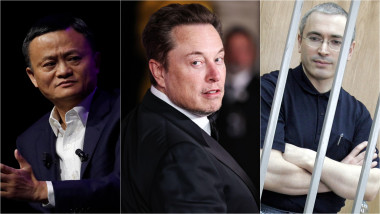 Jack Ma, Elon Musk și Mihail Hodorkovski
