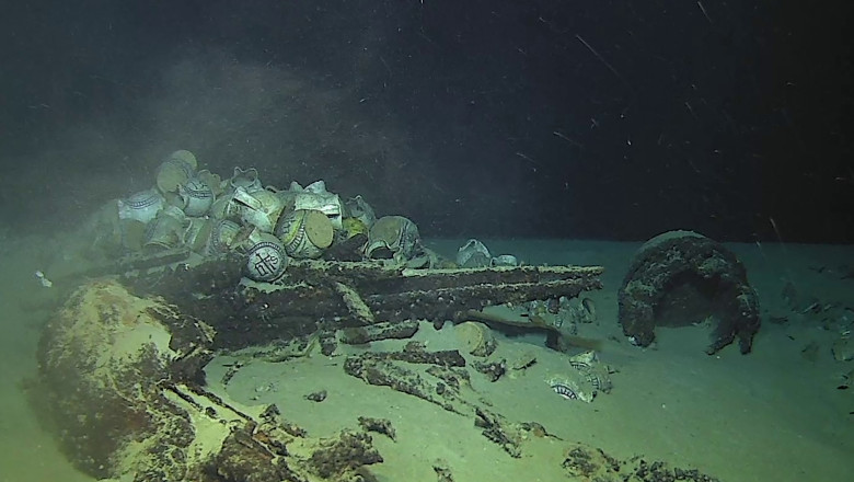 Deepest wreck in French waters