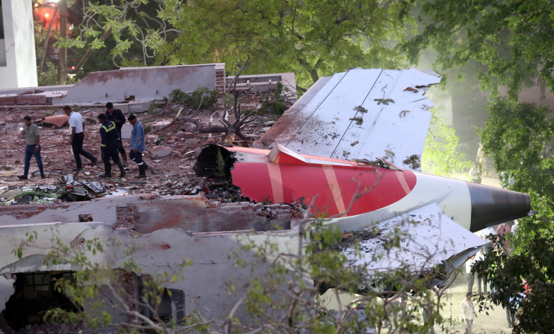 Air India Passenger Jet to London Crashes in Ahmedabad, India