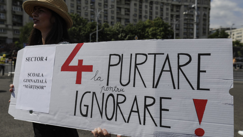 Protest al sindicaliștilor din educație, în 18 iunie, prin purtarea de banderole sau ecusoane. Care le sunt nemulțumirile