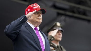 U.S President Trump West Point Commencement