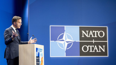 NATO chief Mark Rutte during a press conference ahead of the NATO summit in The Hague, The Netherlands on June 23 2025. The Netherlands is hosting a NATO summit for the first time in NATO's history of existence. ANP KOEN VAN WEEL netherlands out - belgium