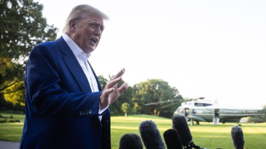 Donald Trump Departs for the NATO Summit