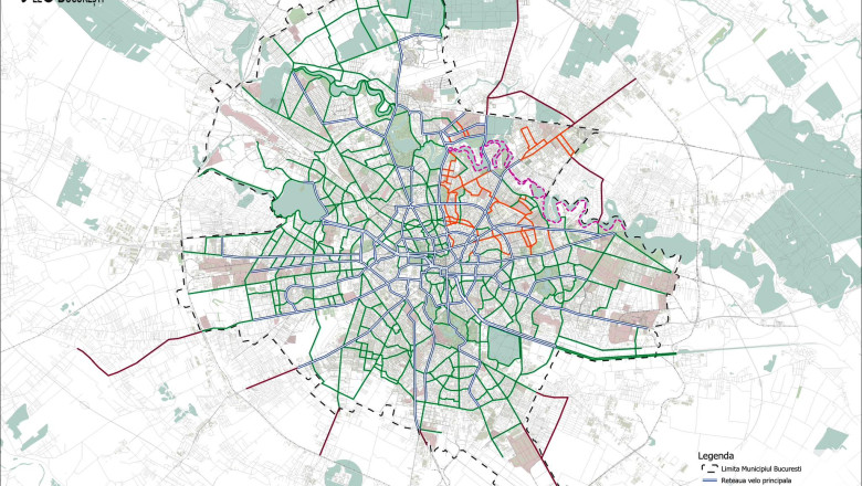 Primarul interimar al Capitalei îi invită pe bucureșteni la dezbaterea publică privind Masterplanul Velo pentru piste de biciclete