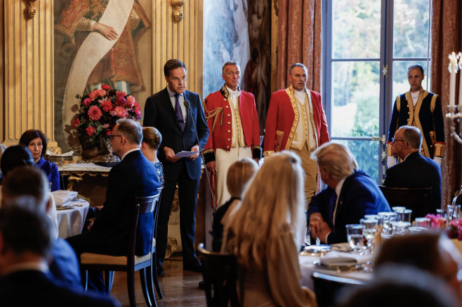 Nato Summit: King Invites Government Leaders to Dinner, The Hague - 24 Jun 2025
