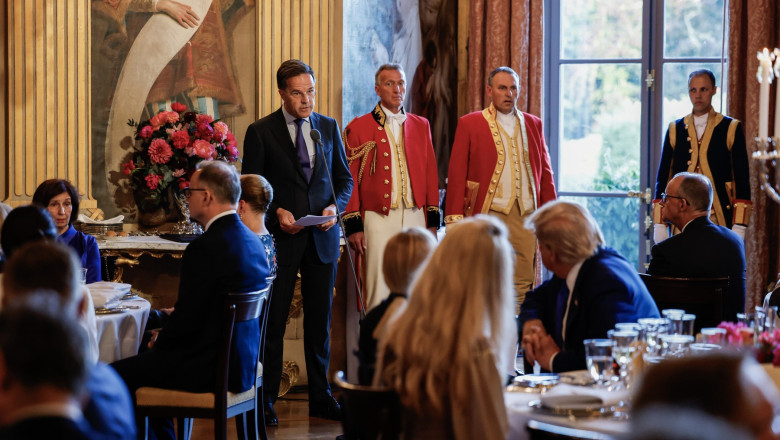 Nato Summit: King Invites Government Leaders to Dinner, The Hague - 24 Jun 2025