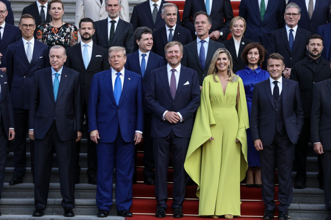 Nato Summit: King Invites Government Leaders to Dinner, The Hague - 24 Jun 2025