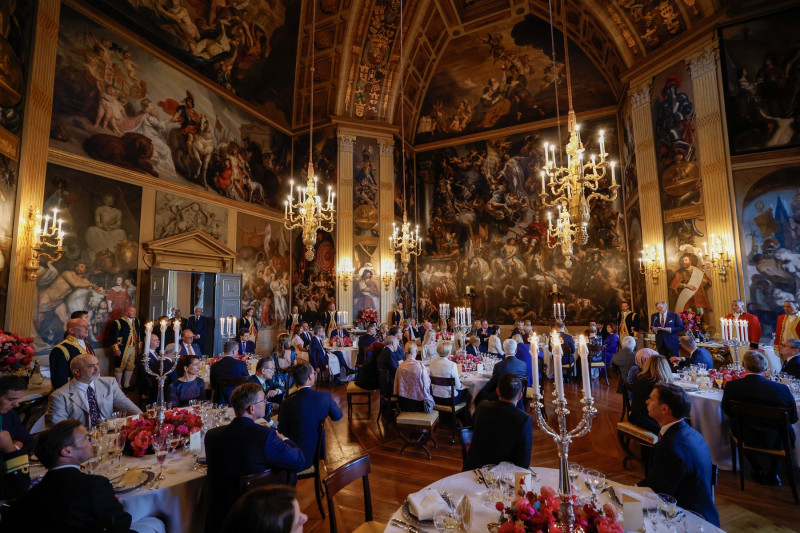 Nato Summit: King Invites Government Leaders to Dinner, The Hague - 24 Jun 2025