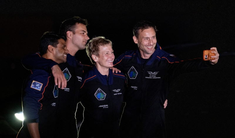 Axiom 4 Crew Prepares for Launch to International Space Station