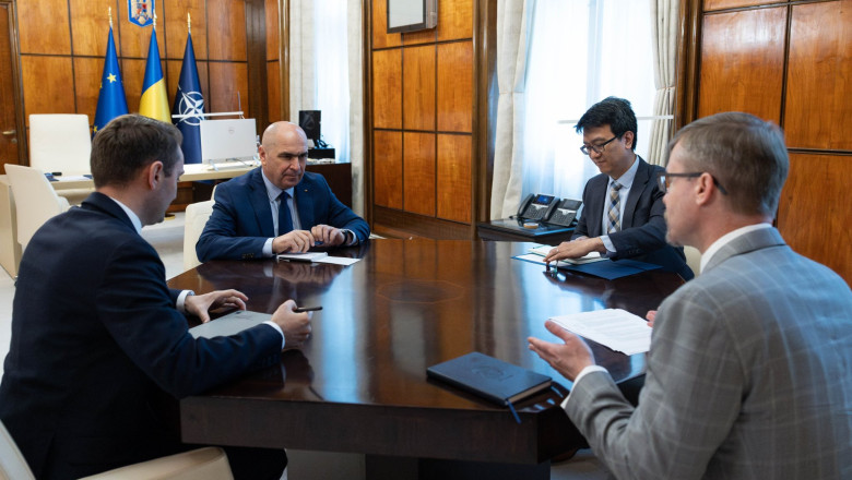 Ilie Bolojan l-a primit la Palatul Victoria pe însărcinatul cu afaceri al ambasadei SUA. „O întâlnire productivă”