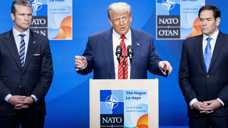 Donald Trump, discurs după summitul NATO de la Haga. Ce a spus președintele SUA despre apărarea Europei, Vladimir Putin și Iran