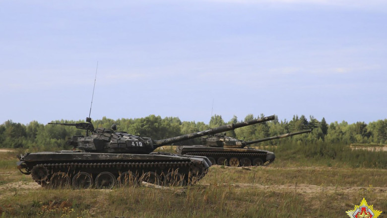 exercițiu militar în Belarus în apropiere de coridorul Suwalki care desparte Polonia de Lituania