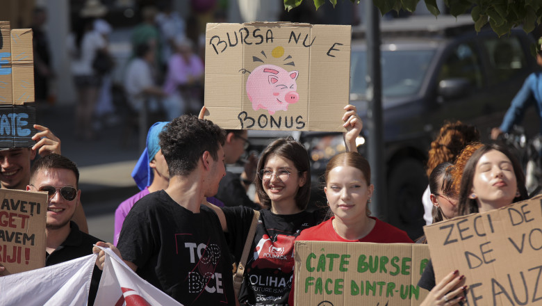 protest cluj studenti