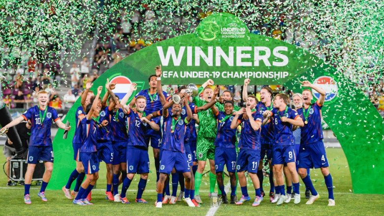 Olanda a câştigat Campionatul European Under-19 din România, după ce a învins Spania, deţinătoarea trofeului