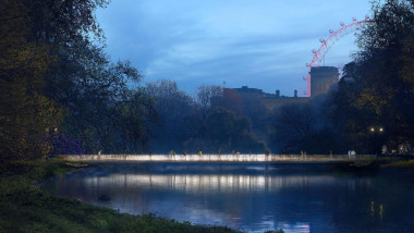 Le mémorial de la reine Elisabeth II d’Angleterre à St James’s Park à Londres
