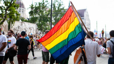 Budapest, Hungary. 6th July, 2019. Thousands of people celebrate the Budapest Pride March demands for better rights and equality. Budapest Pride is a series of LGBTQ events in Budapest, Hungary. Credit: Zoltan Galantai / Alamy Live News