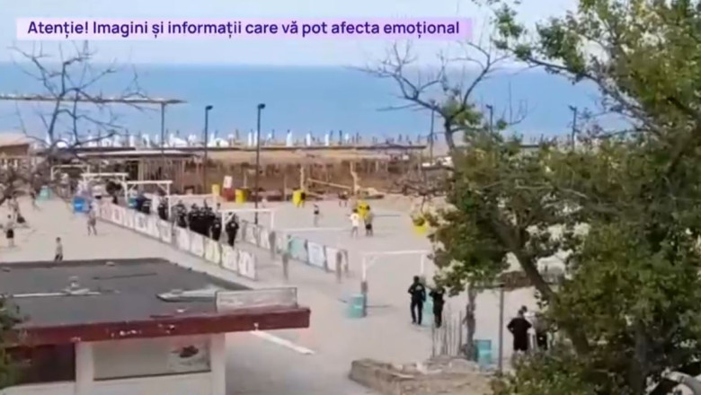VIDEO  Focuri de armă trase în Mamaia. Ce s-a întâmplat