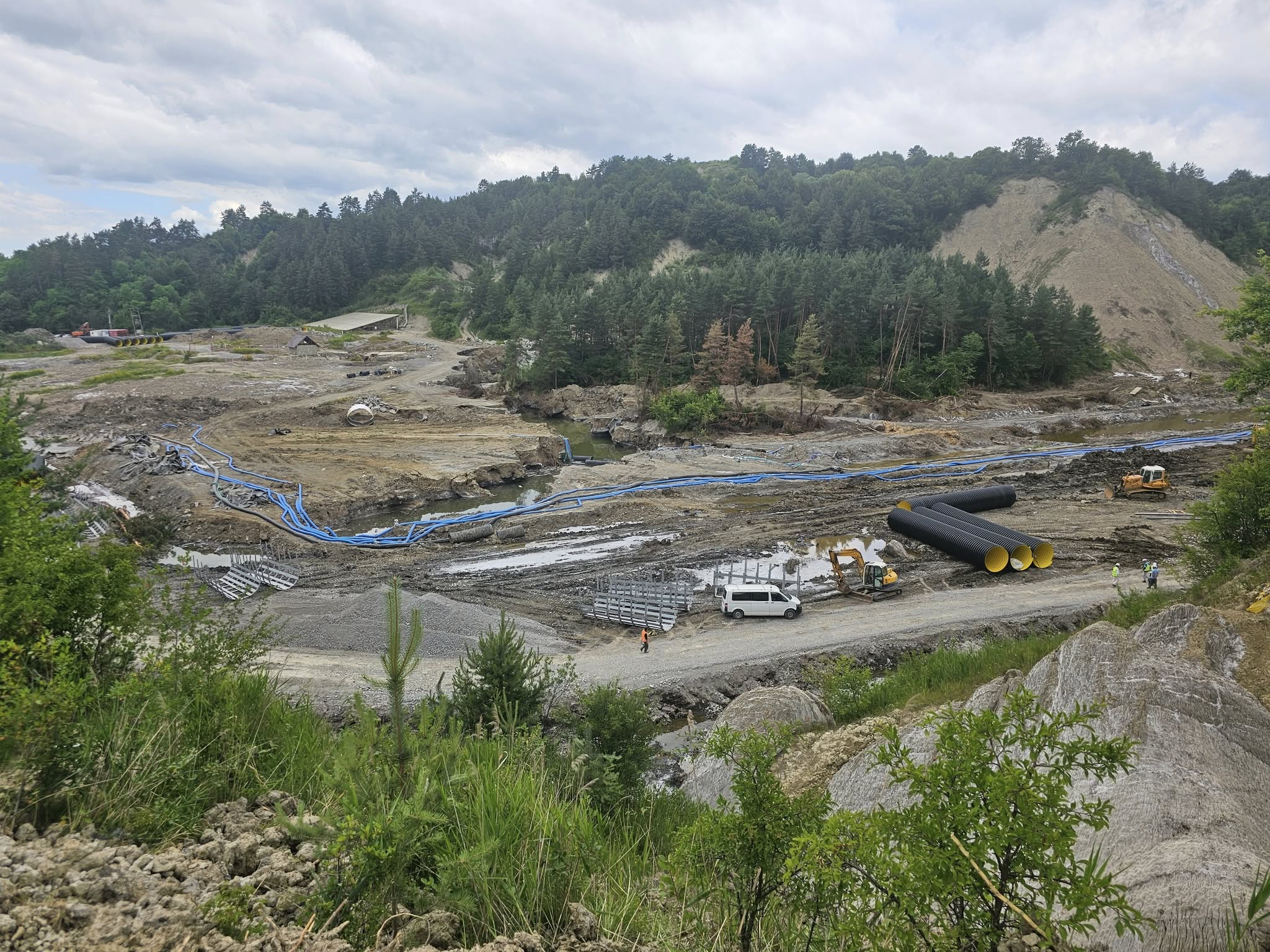 Autoritățil mențin starea de alertă la Praid până pe 8 mai. Accesul în Canionul de sare este interzis