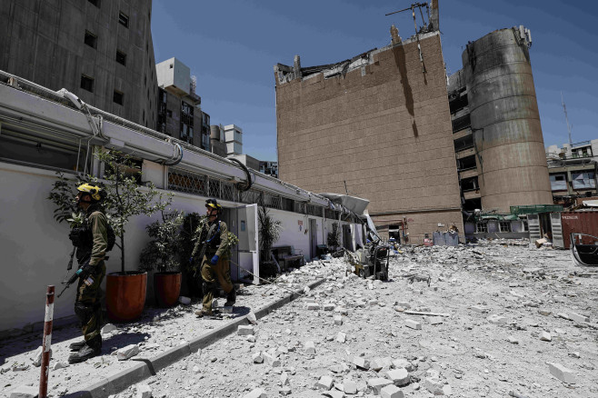 Iranian missile hits Soroka Hospital in Beersheba