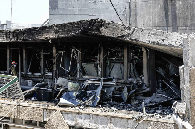 Iranian missile hits Soroka Hospital in Beersheba
