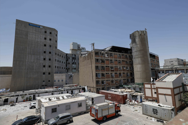 Iranian missile hits Soroka Hospital in Beersheba