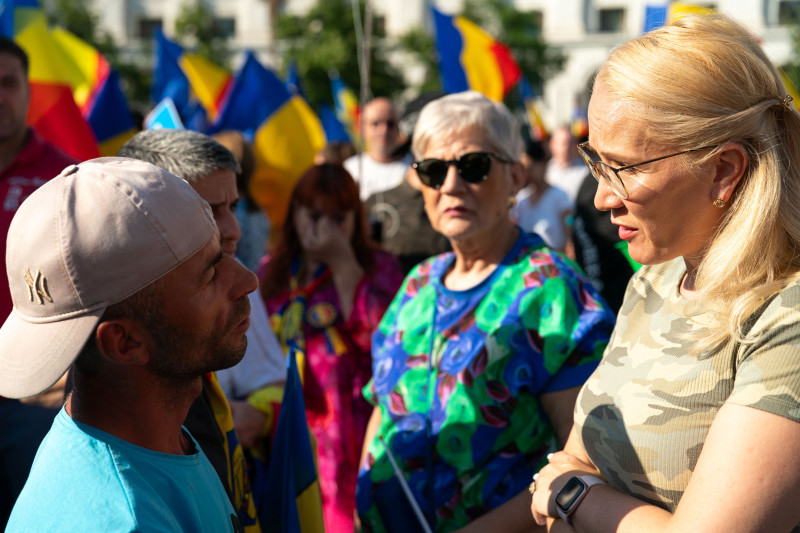 BUCURESTI - PROTEST - AUR - 22 IUN 2025