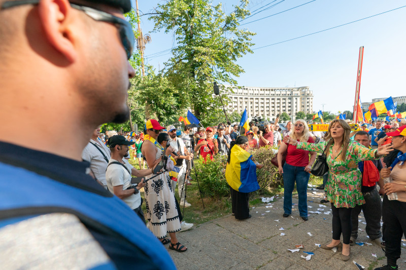 BUCURESTI - PROTEST - AUR - 22 IUN 2025