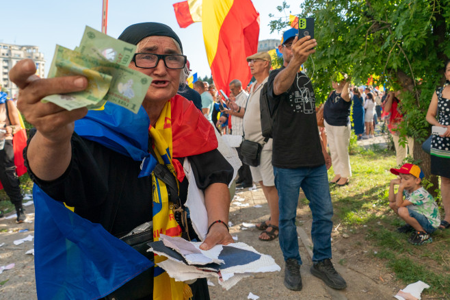 BUCURESTI - PROTEST - AUR - 22 IUN 2025