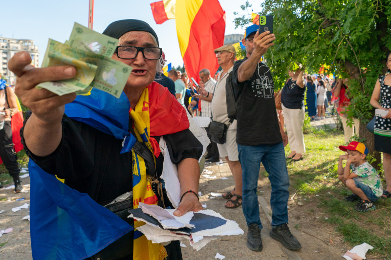BUCURESTI - PROTEST - AUR - 22 IUN 2025