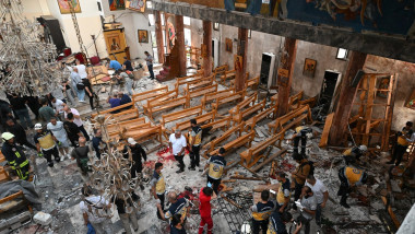 atenat sinucigas biserica siria