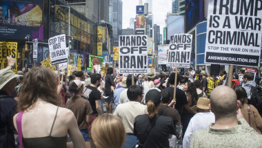 Anti-War In Iran Protest