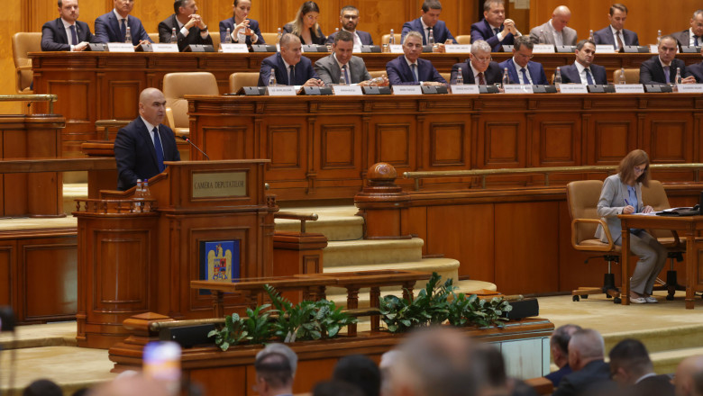 Moțiunea de cenzură împotriva Guvernului Bolojan, dezbătută și votată astăzi, de la ora 15:00