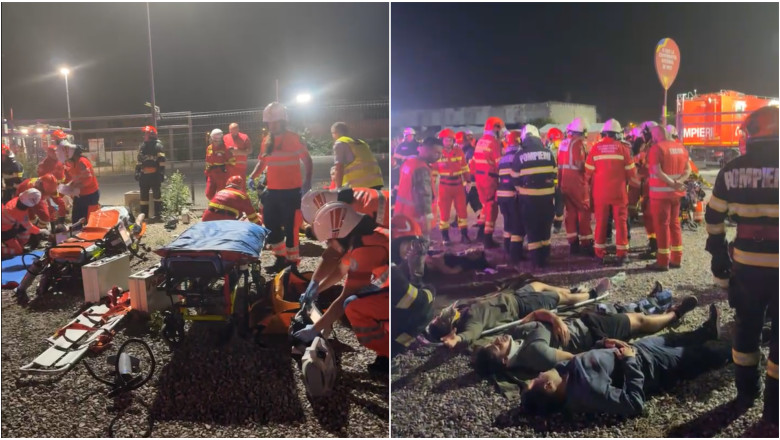 VIDEO  Intervenție de amploare în Gara Basarab: simulare de accident feroviar în cadrul exercițiului „Seism 2025”