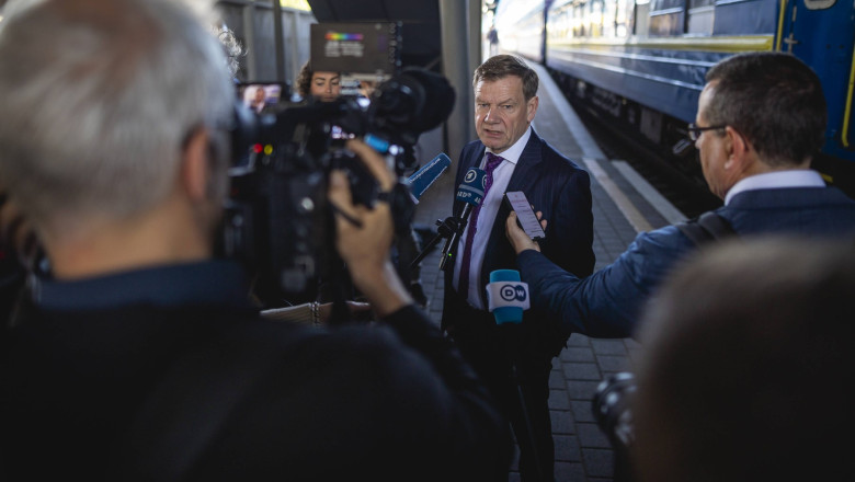 Ministrul german de Externe, la Kiev. De cine e însoțit și care e programul vizitei