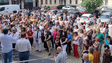 protest ANAF cluj