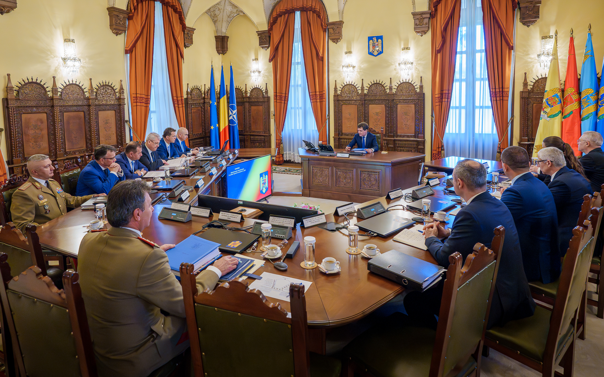 Ce s-a decis în privința evaziunii fiscale în prima ședință CSAT prezidată de Nicușor Dan. Războiul din Ucraina, pe ordinea de zi