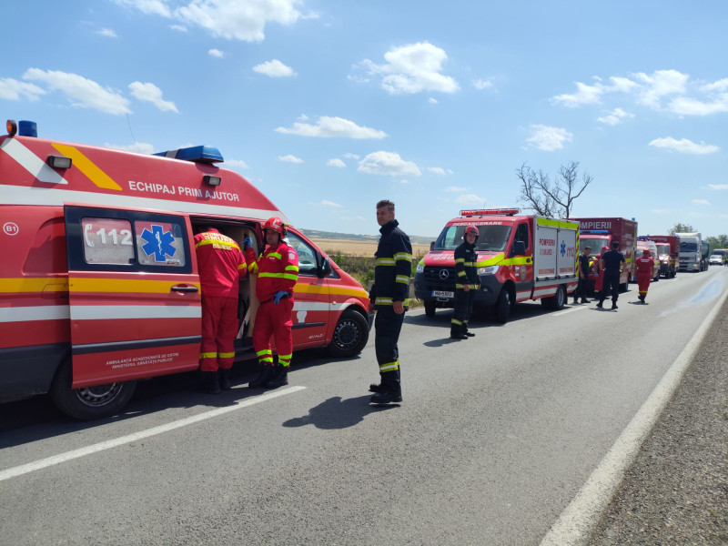 accident microbuze Bihor