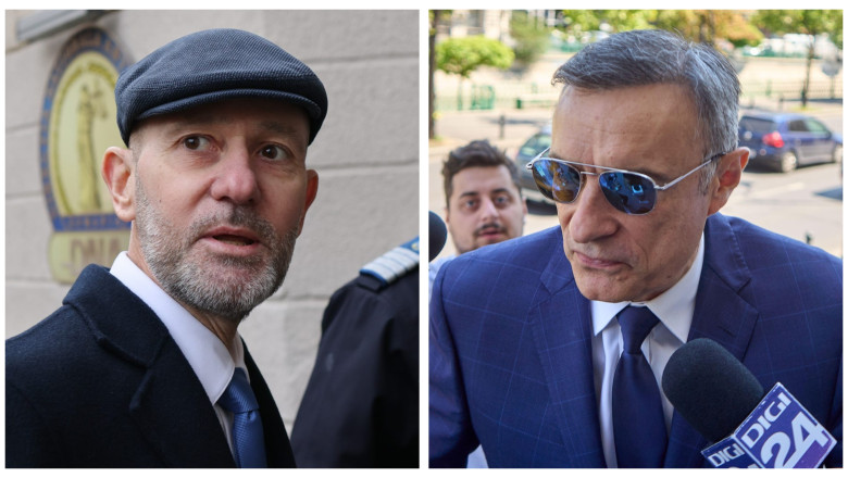 Foștii generali SRI Dumitru Dumbravă (stânga) și Florian Coldea - colaj