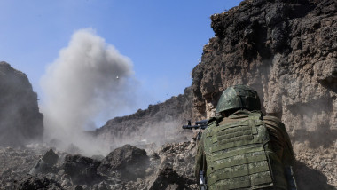 Infantry Assault Training In Lugansk People'S Republic, Russia