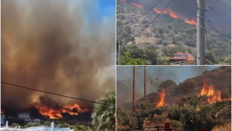 VIDEO  Incendii devastatoare în Grecia și Turcia. Doi morți în Izmir, mii de locuitori și turiști au fost evacuați