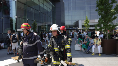 BUCURESTI - AFI COTROCENI - INCENDIU - 05 IUL 2025