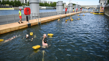 Opening Day Of The Grenelle Seine Bathing Site - Paris, France - 05 Jul 2025