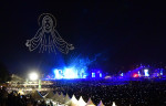 Croatia, Zagreb, 050725. A historic concert by Marko Perkovic Thompson at the Hipodrom, attended by almost half a millio