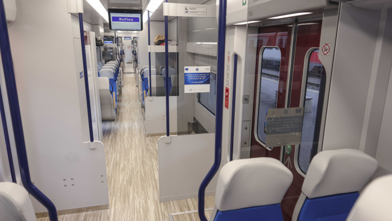 interior tren