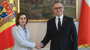 maia sandu da noroc cu andrzej duda