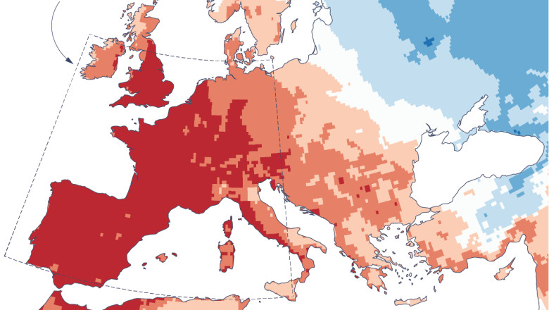 Luna iunie a fost cea mai caldă înregistrată vreodată în Europa de Vest și a treia la nivel global