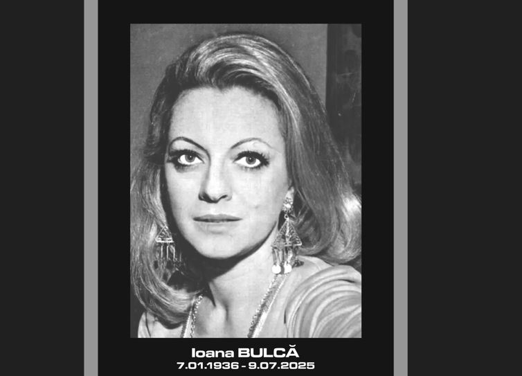 A murit actriţa Ioana Bulcă, cunoscută pentru rolurile din „La moara cu noroc” şi „Atunci i-am condamnat pe toţi la moarte”
