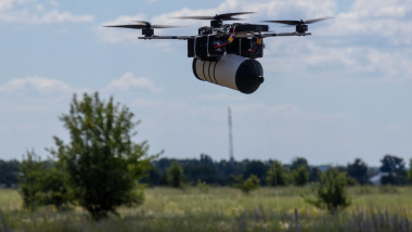 Ukrainian military test out fiber optic FPV drone
