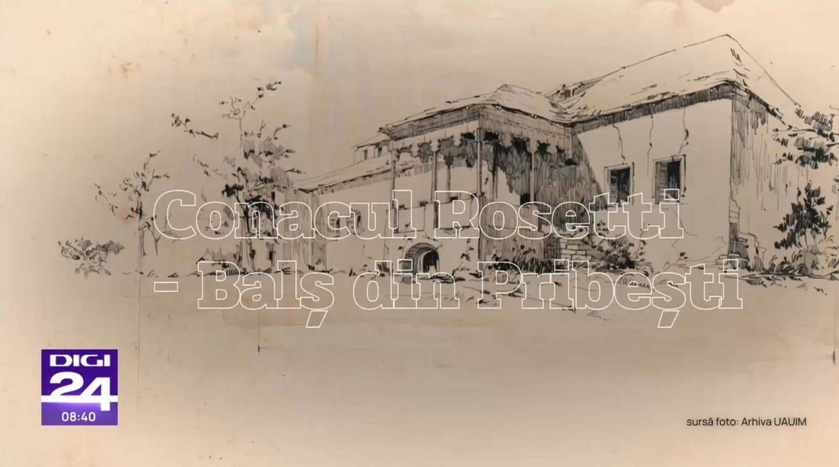 Conacul Rosetti-Balș din Pribești