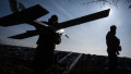 Drone operators of 3rd Assault Brigade at positions near the frontline in the direction of Borova